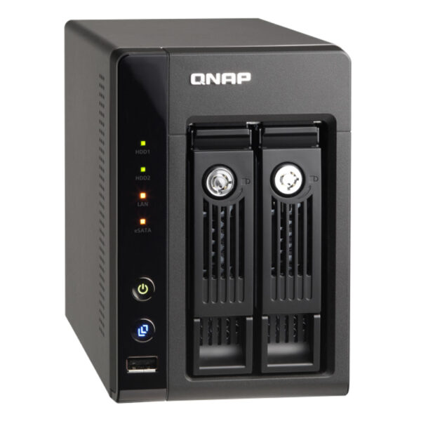 QNAP TS-239 PRO II 1GB DDRII RAM Intel Atom Single-Core processor 2x Bay – Bild 3
