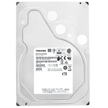 Festplatte Toshiba 4TB MG04ACA400N 128MB 7200RPM Sata III 3,5" Zoll