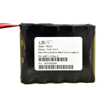 LSI 49571-15 Rev C FBU02 13.5V 8.0F RAID Controller Battery Backup Modul