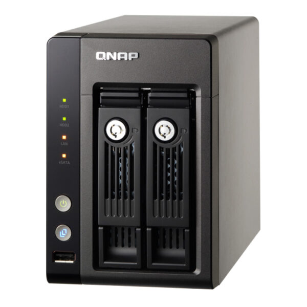 QNAP TS-239 PRO II 1GB DDRII RAM Intel Atom Single-Core processor 2x Bay – Bild 2