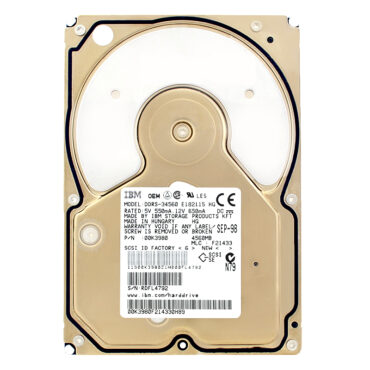 Festplatte IBM DDRS-34560 4.5 GB 7.2K SCSI 3.5'' Zoll 00K3980