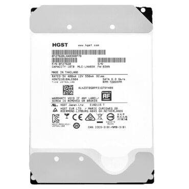 Festplatte HGST 10TB HDN721010ALE604 256Mb 7200Rpm Sata III 3,5" Zoll