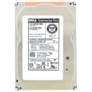 Dell Enterprise 06DG83 600GB SAS III 15000 RPM 3.5'' HUS156060VLS600