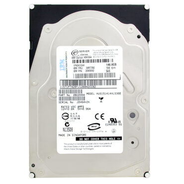 Festplatte IBM HUS151414VLS300 147GB 15 000Rpm Sas 3.5'' Zoll 39R7350 26K5842