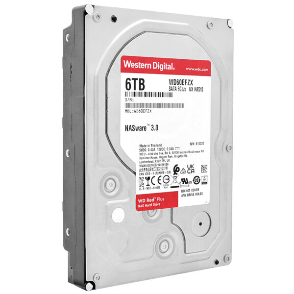 Western Digital Red 6TB WD60EFZX 5400RPM 128MB Cache Sata III 3,5" – Bild 2