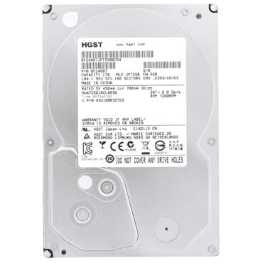 Festplatte HGST HUA722010CLA630 1Tb 32Mb Cache 7200Rpm Sata III 3,5" Zoll