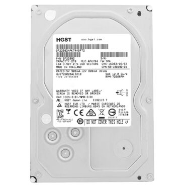 HGST 2Tb HUS726020ALS210 7200RPM 128Mb Cache Sas III 3,5" Zoll