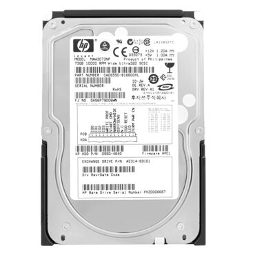 Festplatte HP MAW3073NP 73GB 10000Rpm 68-PIN SCSI 3,5" Zoll
