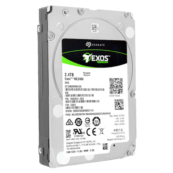 Festplatte Seagate Exos 2,4Tb ST2400MM0129 256Mb Cache 10 000 Rpm Sas III 2,5" Zoll – Bild 2