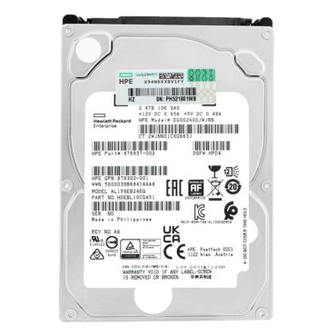 HP 2,4TB EG002400JWJNN 128Mb Cache 10000RPM Sas III 2,5'' Zoll 876937-002