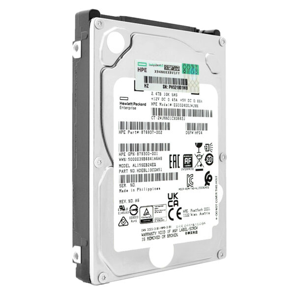 HP 2,4TB EG002400JWJNN 128Mb Cache 10000RPM Sas III 2,5'' Zoll 876937-002 – Bild 2