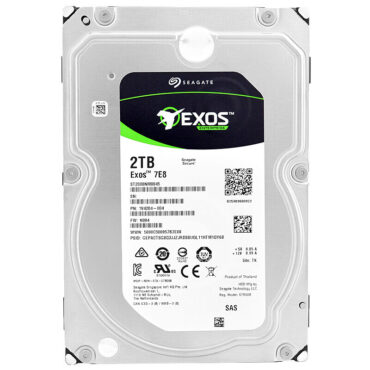 Festplatte Seagate Exos 2TB ST2000NM0045 128Mb Cache 7200Rpm SAS III 3.5'' Zoll