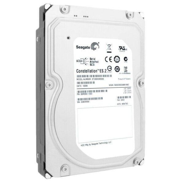 Seagate ST33000650SS 3Tb 64Mb Cache 7200Rpm Sas II 3.5'' Zoll – Bild 2