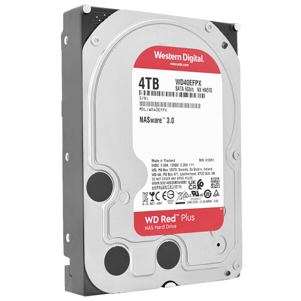 Western Digital WD Red 4TB WD40EFPX 5400 RPM 256MB Sata III 3,5" Zoll – Bild 2
