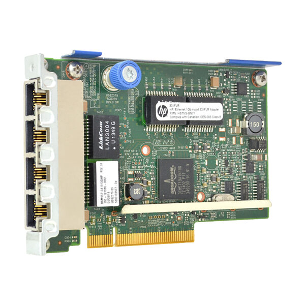 HP 331FLR 4-Port PCIe x8 Gigabit 629133-001 634025-001 – Bild 2