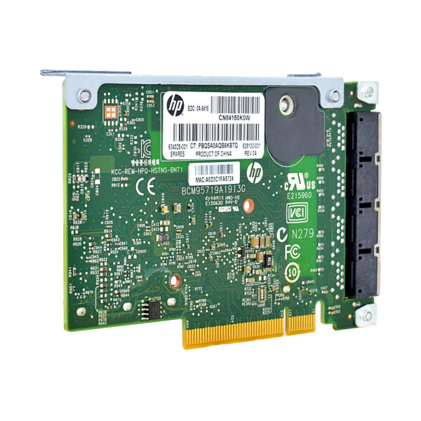 HP 331FLR 4-Port PCIe x8 Gigabit 629133-001 634025-001 – Bild 3