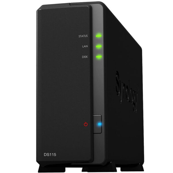 DiskStation Synology DS115 512MB DDR3 Dual Core 800MHz 1x BAY NAS – Bild 2