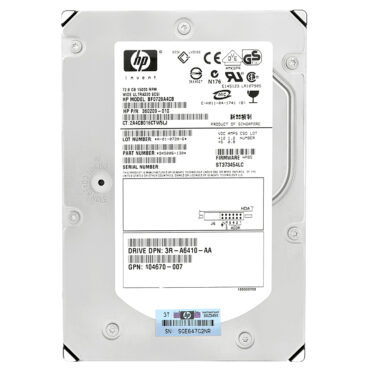 Festplatte HP BF0728A4CB 72GB 15000RPM 80PIN 3,5" Zoll