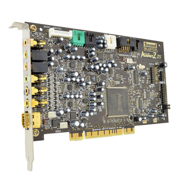 Creative Labs Sound Blaster SB0350 AUDIGY 2 ZS Soundkarte PCI Firewire GK5123 – Bild 2