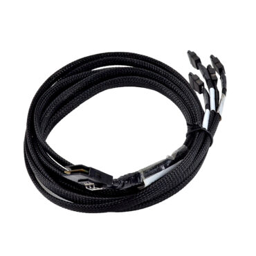 Kabel CBL-00058-02-A-R A Adaptec Mini SAS SFF-8087 auf 4x SATA 1m