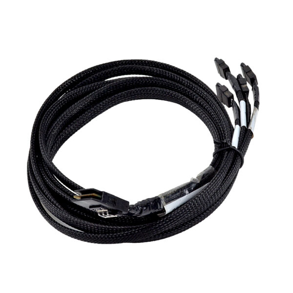 Kabel CBL-00058-02-A-R A Adaptec Mini SAS SFF-8087 auf 4x SATA 1m