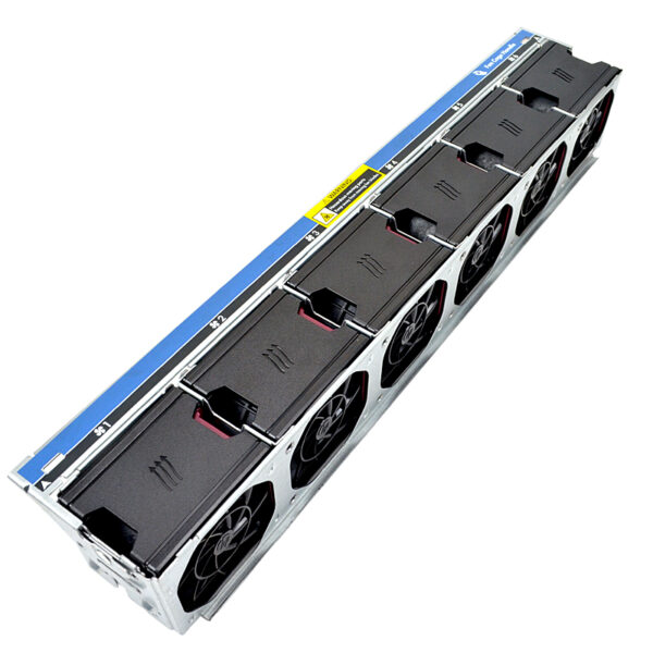 HP Fan Cage DL380 Gen8 654569-002 mit 6 Stück Lüfter 662518-001 – Bild 3