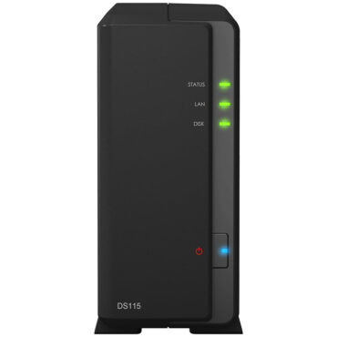 DiskStation Synology DS115 512MB DDR3 Dual Core 800MHz 1x BAY NAS