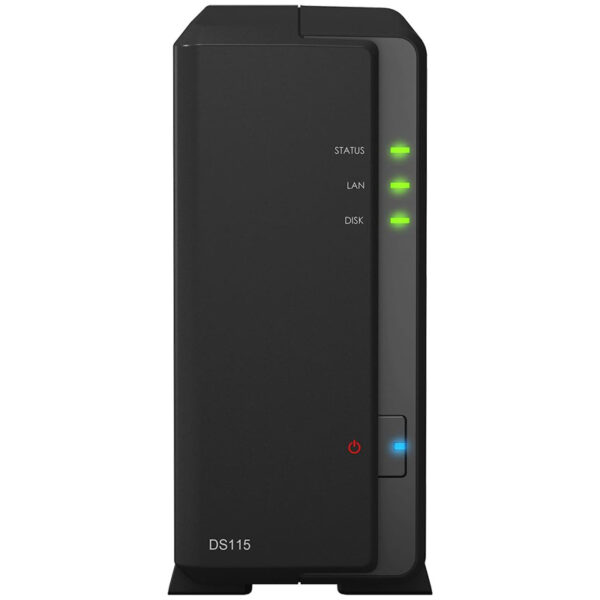DiskStation Synology DS115 512MB DDR3 Dual Core 800MHz 1x BAY NAS