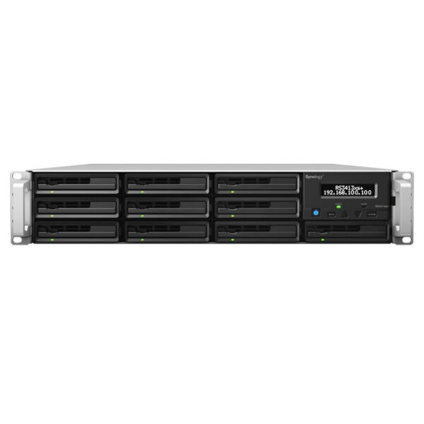 RackStation Synology RS3413xs+ Intel Xeon E3 Quad Core 3,3GHz 8GB ECC RAM 10x BAY