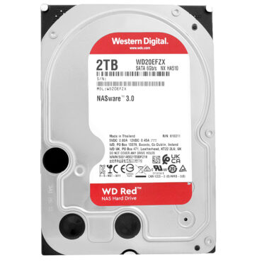 WD Red Plus WD20EFZX 2TB 5400Rpm 128Mb Cache Sata III 3.5" Zoll