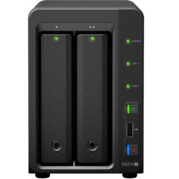 Synology DiskStation DS214+ DDR3 1GB 2x 1,33 GHz 2x BAY NAS