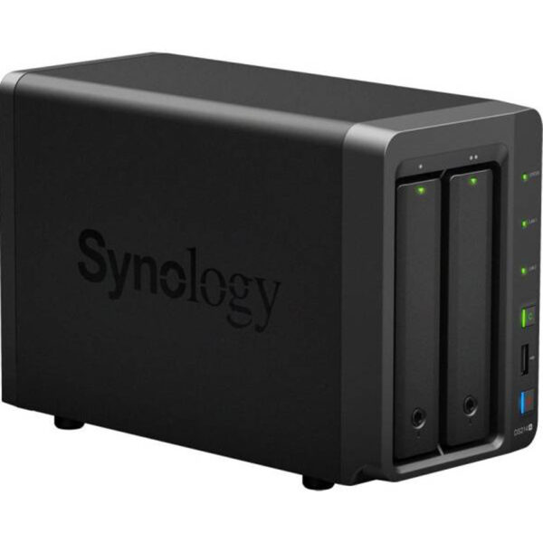 Synology DiskStation DS214+ DDR3 1GB 2x 1,33 GHz 2x BAY NAS – Bild 2