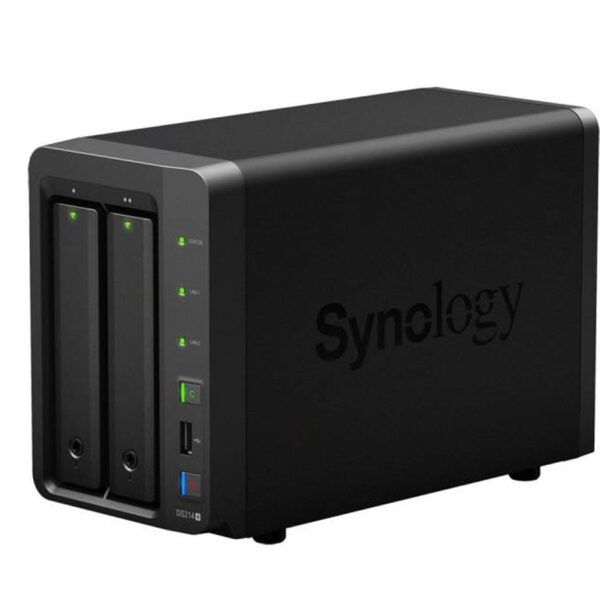 Synology DiskStation DS214+ DDR3 1GB 2x 1,33 GHz 2x BAY NAS – Bild 3