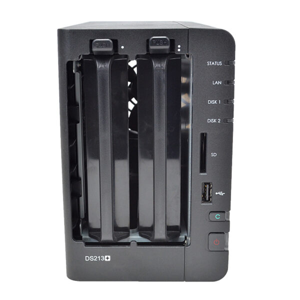SYNOLOGY DS213+ DDR3 512MB 2x1,067GHz 2x BAY NAS – Bild 2