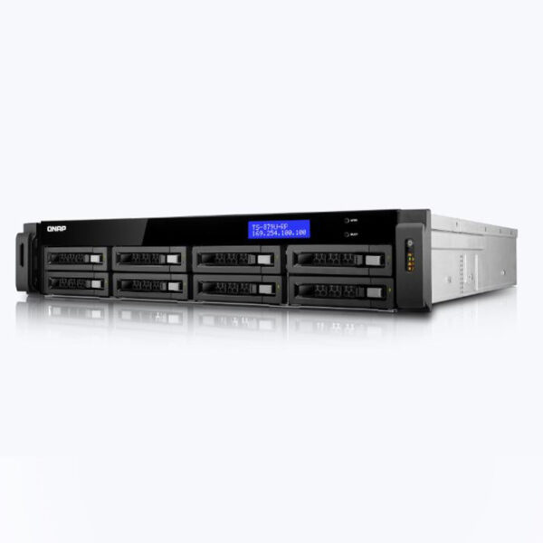 Qnap TS-879U-RP 8-bay Dual Core Intel Core i3-3220 3.3 GHz 32 GB RAM