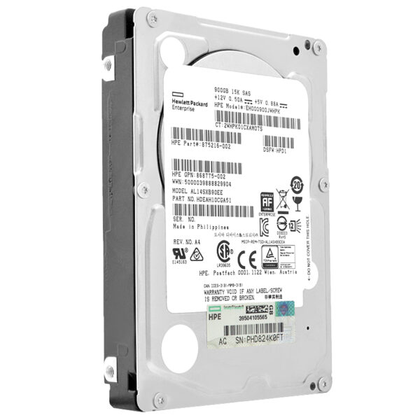 Festplatte HP 900Gb EH000900JWHPK 15000Rpm Sas III 2,5" 875216-002 – Bild 2