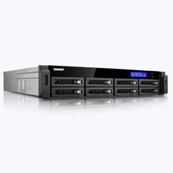 Qnap TS-879U-RP 8-bay Dual Core Intel Core i3-3220 3.3 GHz 32 GB RAM – Bild 2
