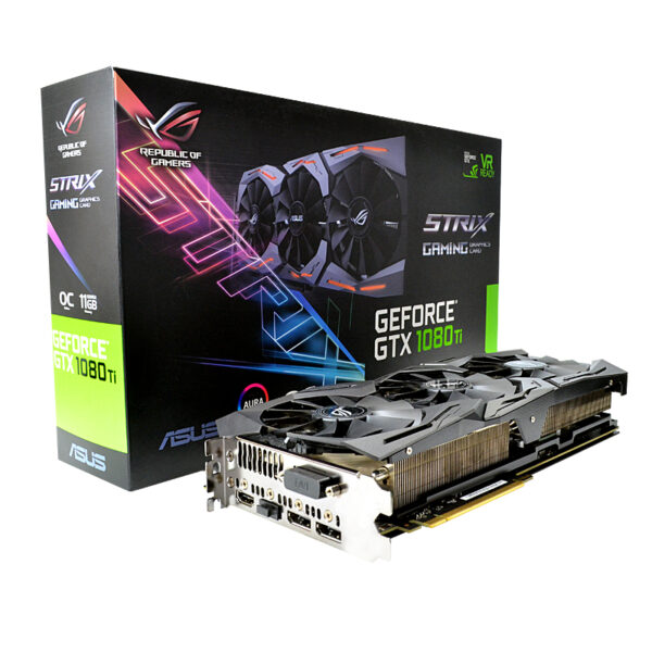 Asus Rog Strix GeForce GTX 1080 Ti 11GB GDDR5X HDMI PCIe x16 – Bild 4