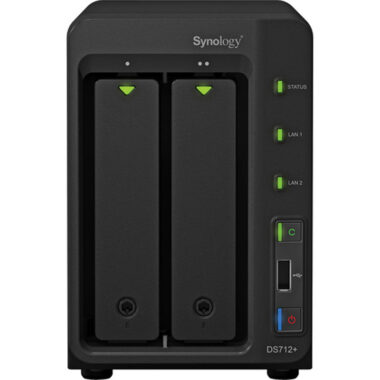 Synology DiskStation DS712+ 1,8GHz 1GB RAM serwer NAS 2 x BAY