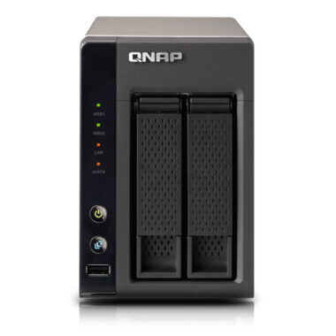 QNAP TS-221 2.0GHz 1GB DDR3 RAM 2xBay Nas 2 x USB 3.2 Gen 1