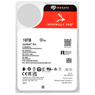 Festplatte Seagate 10Tb ST10000NT001 256MB Cache 7200 RPM SATA III 3,5" Zoll