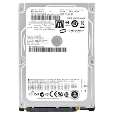 Festplatte Fujitsu 160Gb MHZ2160BH 8Mb Cache 5400Rpm Sata 2.5''