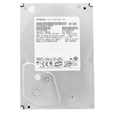 Festplatte HITACHI 500GB HDT721050SLA360 16Mb Cache 7200Rpm SATA II 3.5''