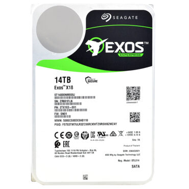 Festplatte Seagate 14Tb ST14000NM000J 256Mb Cache 7200Rpm Sata III 3.5'' Zoll