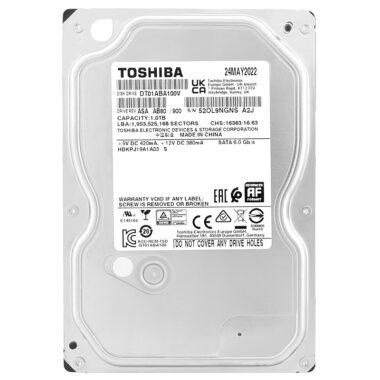 Festplatte Toshiba DT01ABA100V 1TB 5700RPM 32Mb Cache Sata III 3,5"