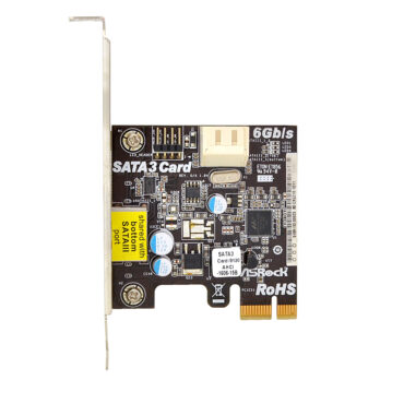 ASRock 019R152-00025 SATA III PCIe Card