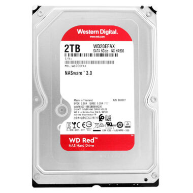 Wd Red 2TB WD20EFAX 5400Rpm SATA III 256Mb 3.5'' Zoll