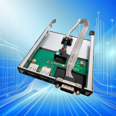Supermicro FPUSB813 / CSE-PT40L-B0 Front Panel USB/COM Port Tray