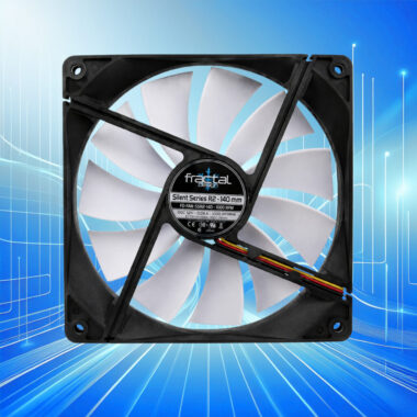 Fractal Design Silent Series R2 140mm FD-FAN-SSR2-140 3-pin 1000 RPM 140 x 140 x 25 mm