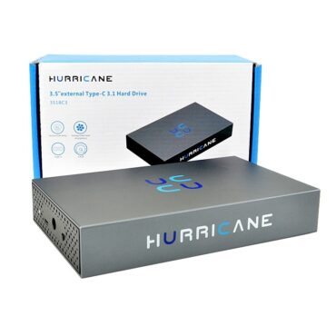 Hurricane 3518C3 3.5" USB Type C HDD Externe Festplatten Case 1TB/2TB/3TB/4TB/5T